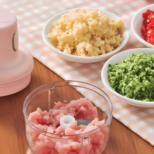 Portable USB Rechargeable Electric Chopper