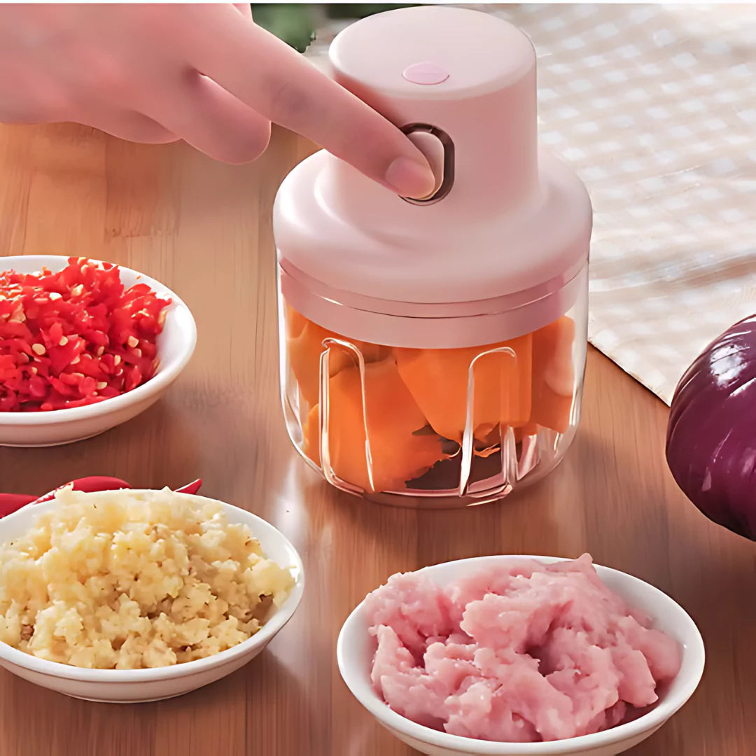 Portable USB Rechargeable Electric Chopper