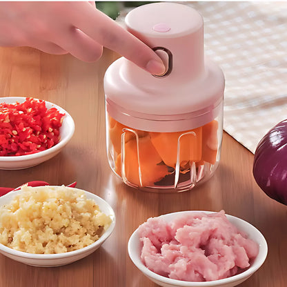Portable USB Rechargeable Electric Chopper