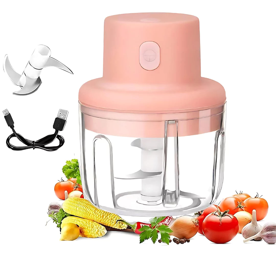 Portable USB Rechargeable Electric Chopper